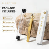 Beauty Power Pinzas Inclinadas Profesionales de Ultra-Precisión par...