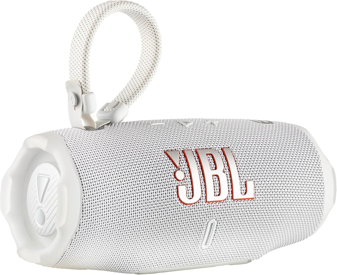 JBL Charge 6 - Altavoz Bluetooth portátil (blanco) | IP68 impermeab...