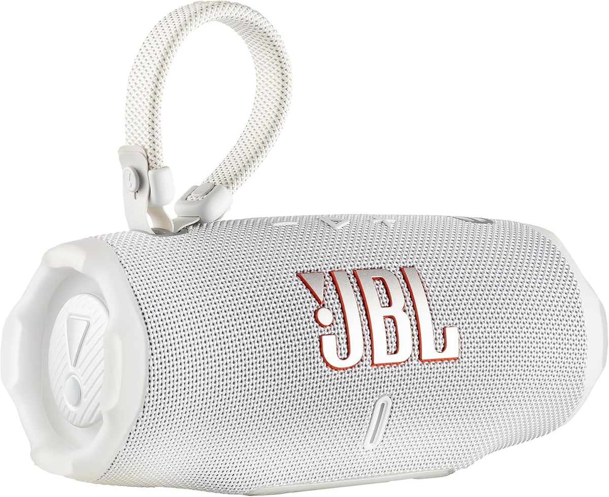 JBL Charge 6 - Altavoz Bluetooth portátil (blanco) | IP68 impermeab...