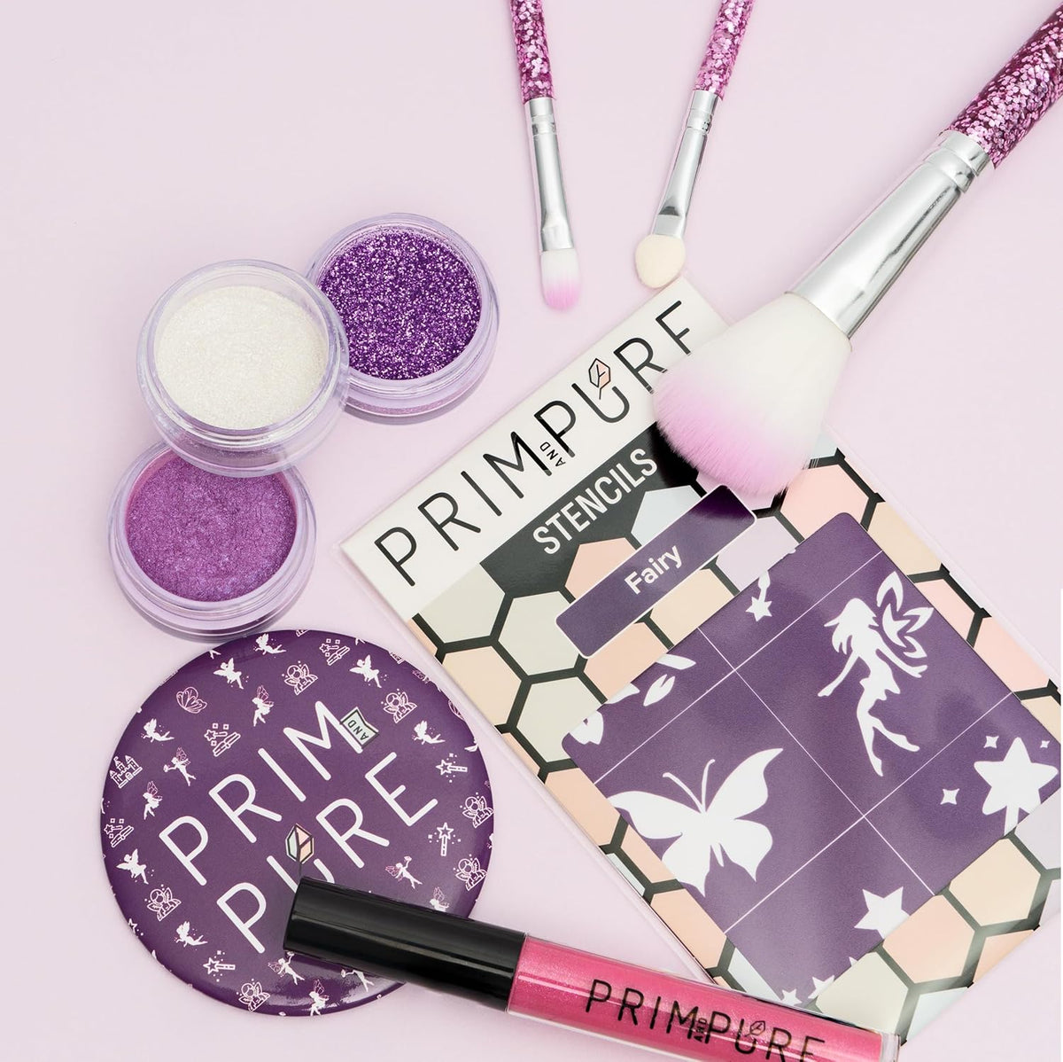 Prim and Pure Set de Regalo de Maquillaje para Niños - Plantilla, S...