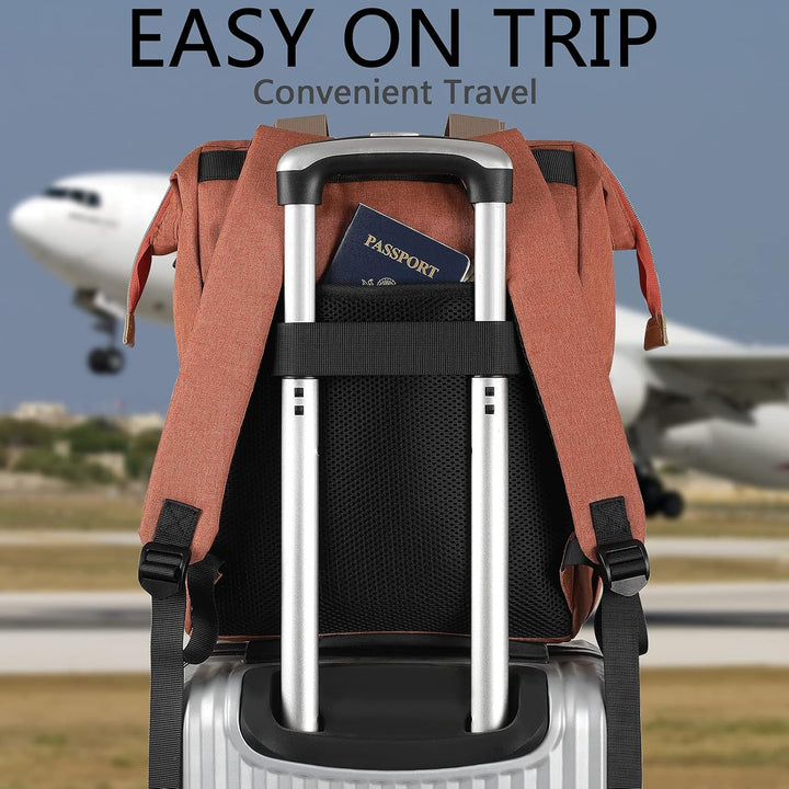 FALANKO Mochila para Laptop para Mujeres, Mochila de Trabajo Univer...