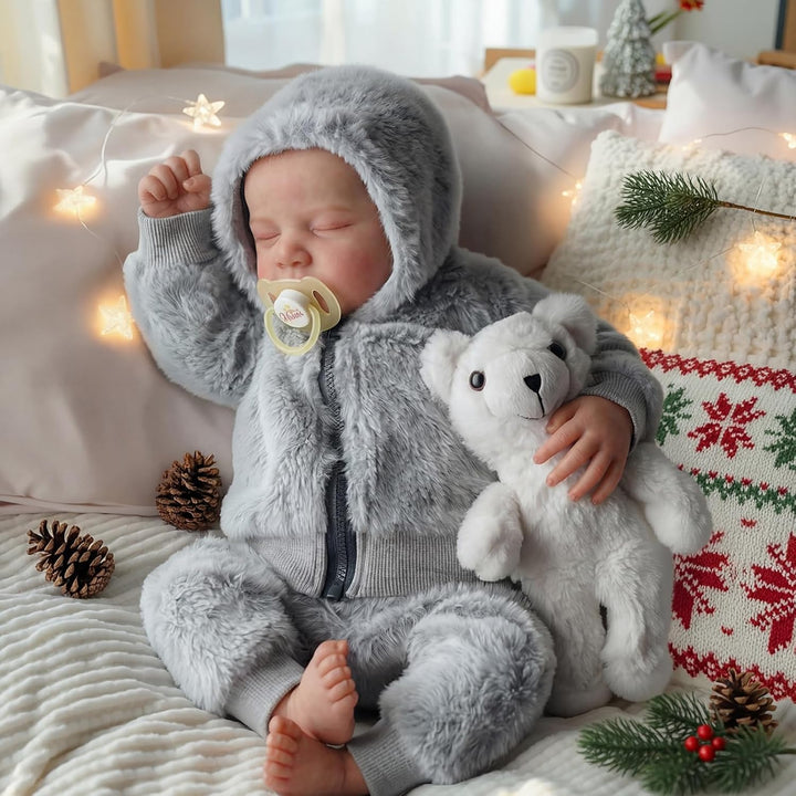 BABESIDE Muñecas realistas de bebé Reborn para niños, 17 pulgadas,...