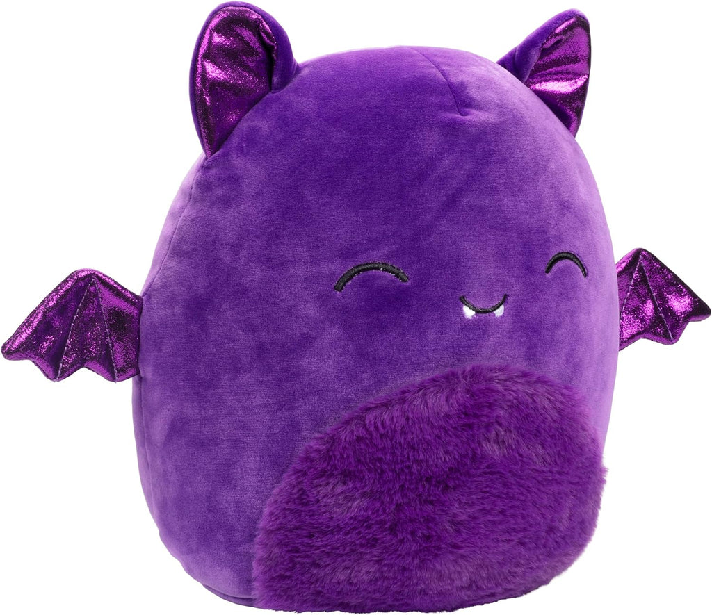 Squishmallows - Peluche de murciélago morado Blas de 10 pulgadas
