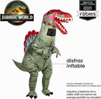 Rubies at Party City Jurassic World: Disfraz inflable de dinosaurio para adultos