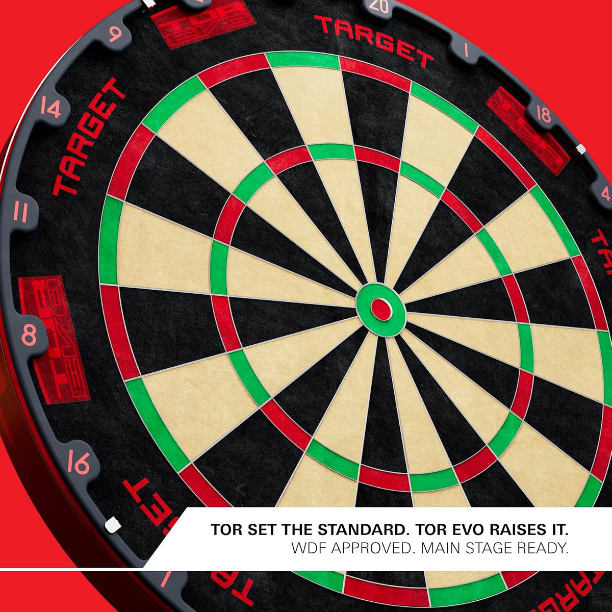 Target Darts TOR EVO Tablero de dardos con punta de acero con alambre de