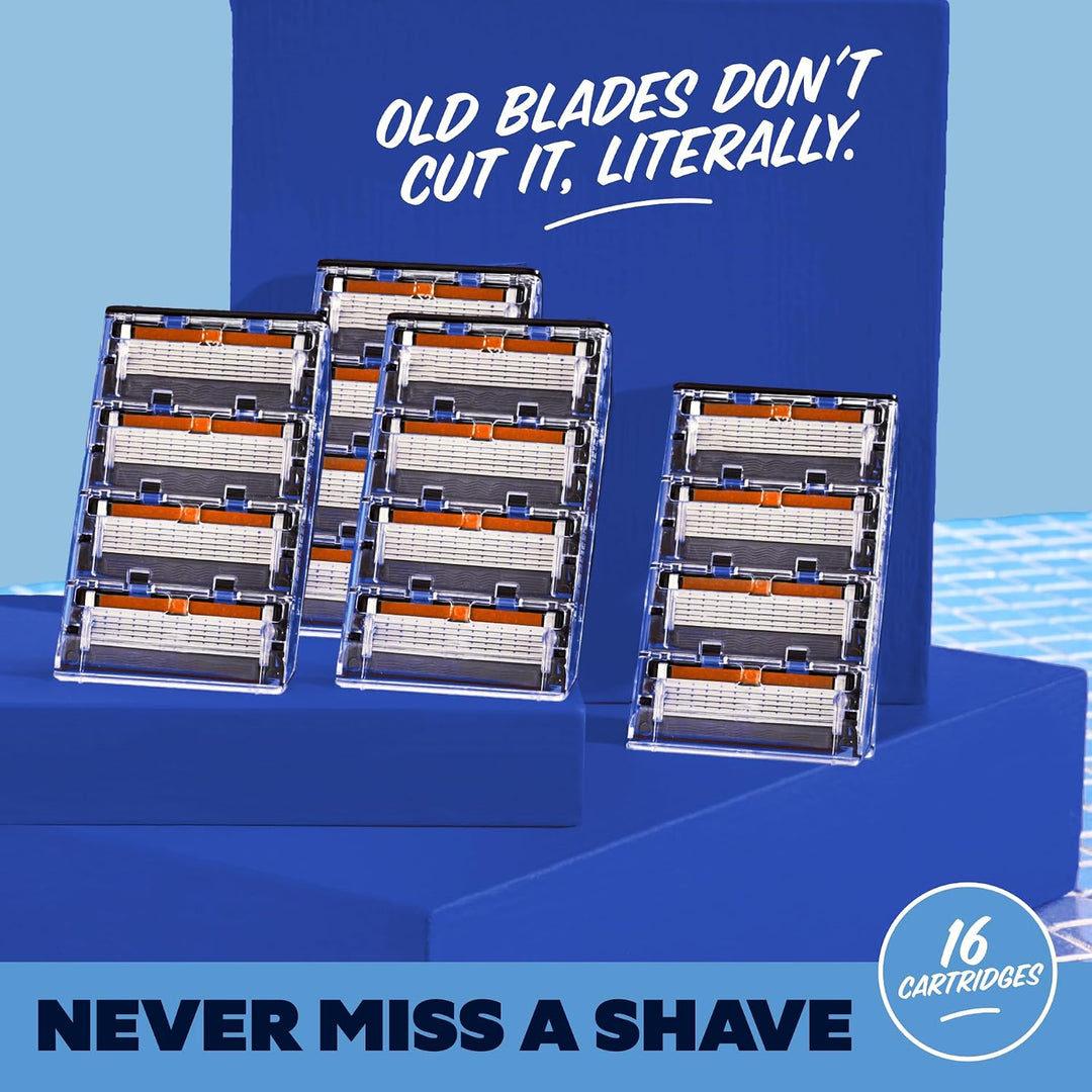 Dollar Shave Club | 6 repuestos de maquinilla de afeitar (16 unidad...