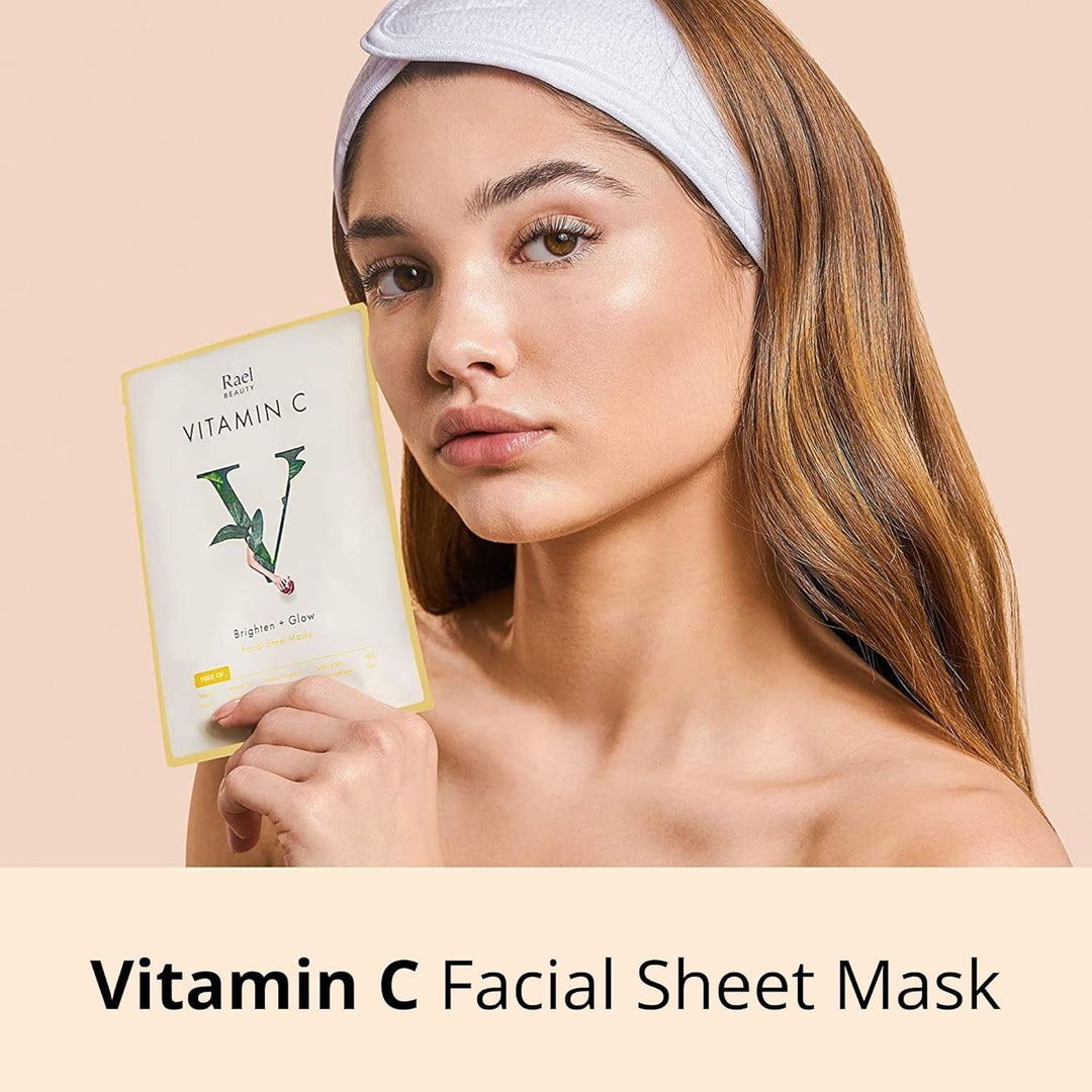 Rael Mascarillas con vitamina C \u2013 Ilumina + brilla con extract...