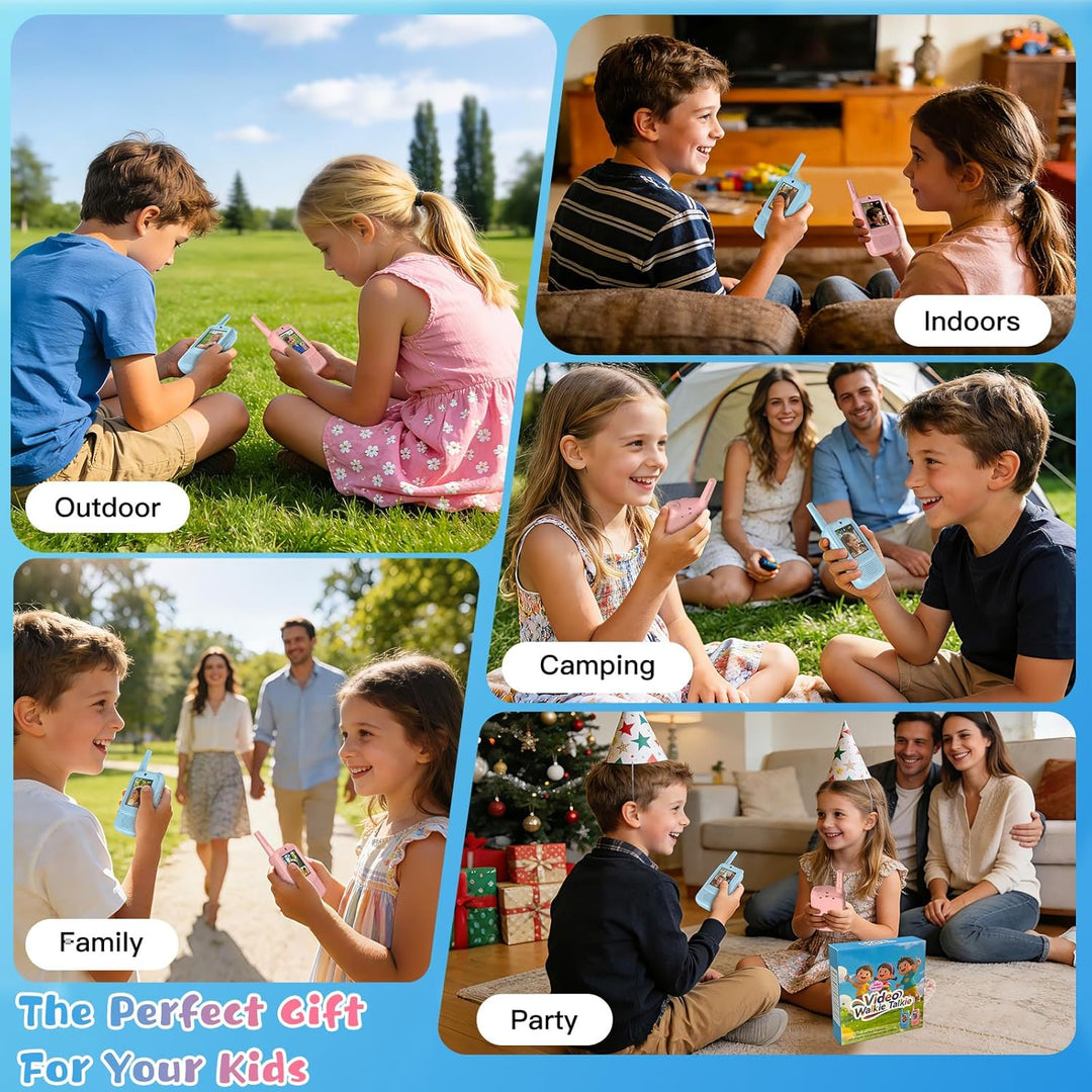 ZealSound Video Walkie Talkies for Age 3-12 Boys Girls 2
