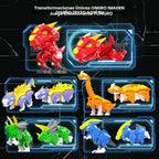 5-en-1 Dino Robot, STEM Building Toy con Triceratops para Kids 6+
