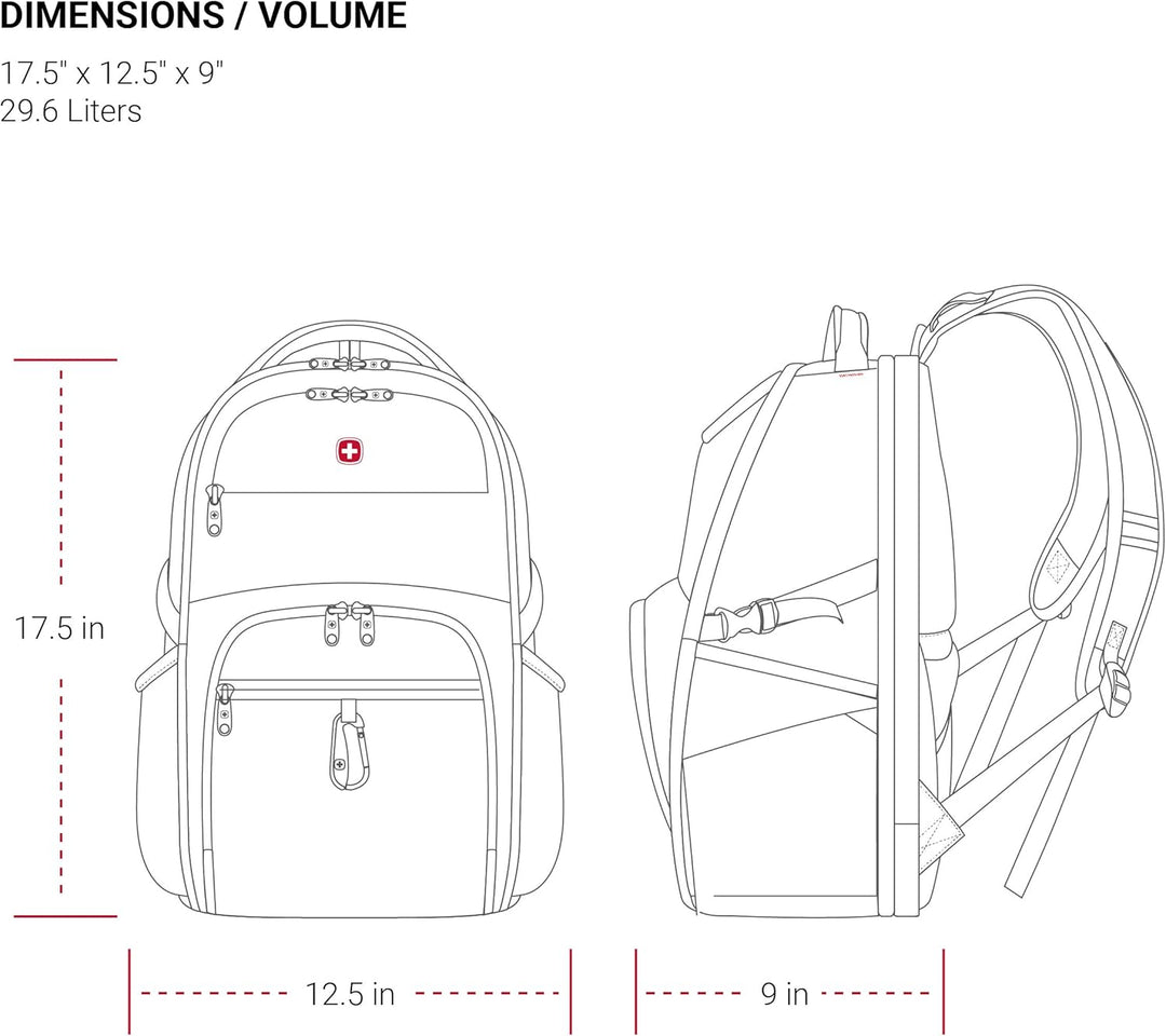 SwissGear Endure ScanSmart \u2013 Mochila para laptop con tecnologí...