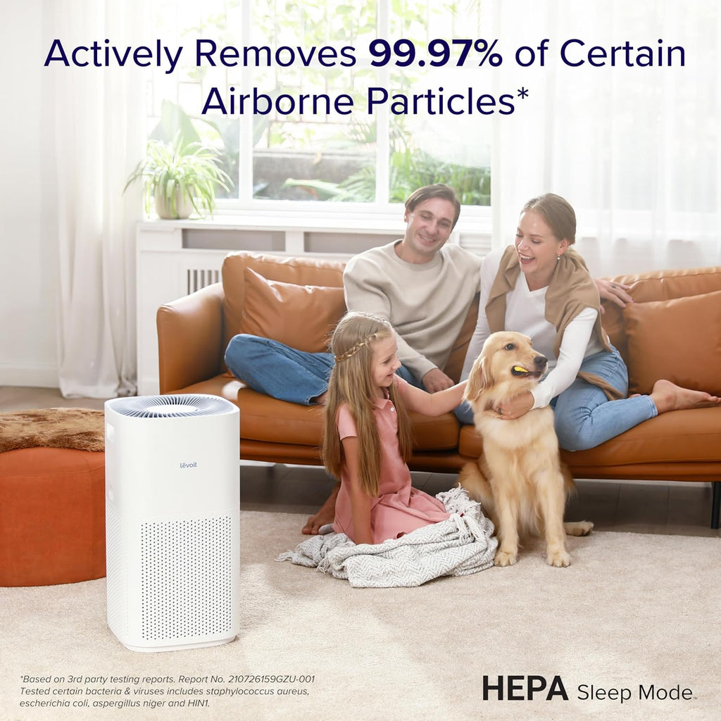 Levoit Purificadores de aire inteligentes para habitaciones grandes del