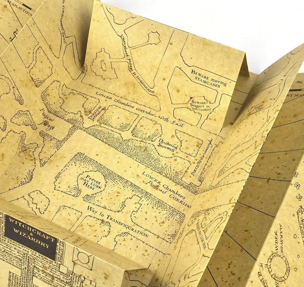 Noble Collection - Harry Potter Réplica 1/1 Mapa del Merodeador