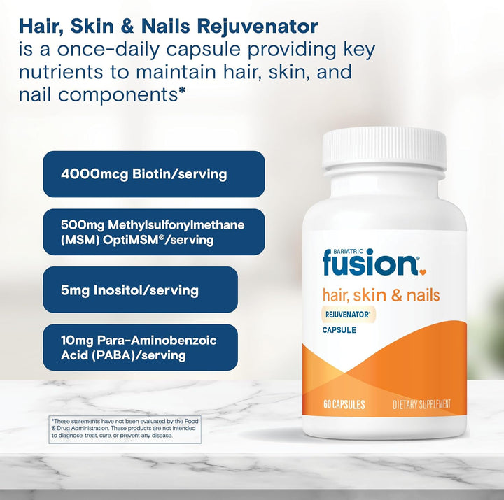 Bariatric Fusion REJUVENADOR DE Vitaminas Bariátricas para el cabel...