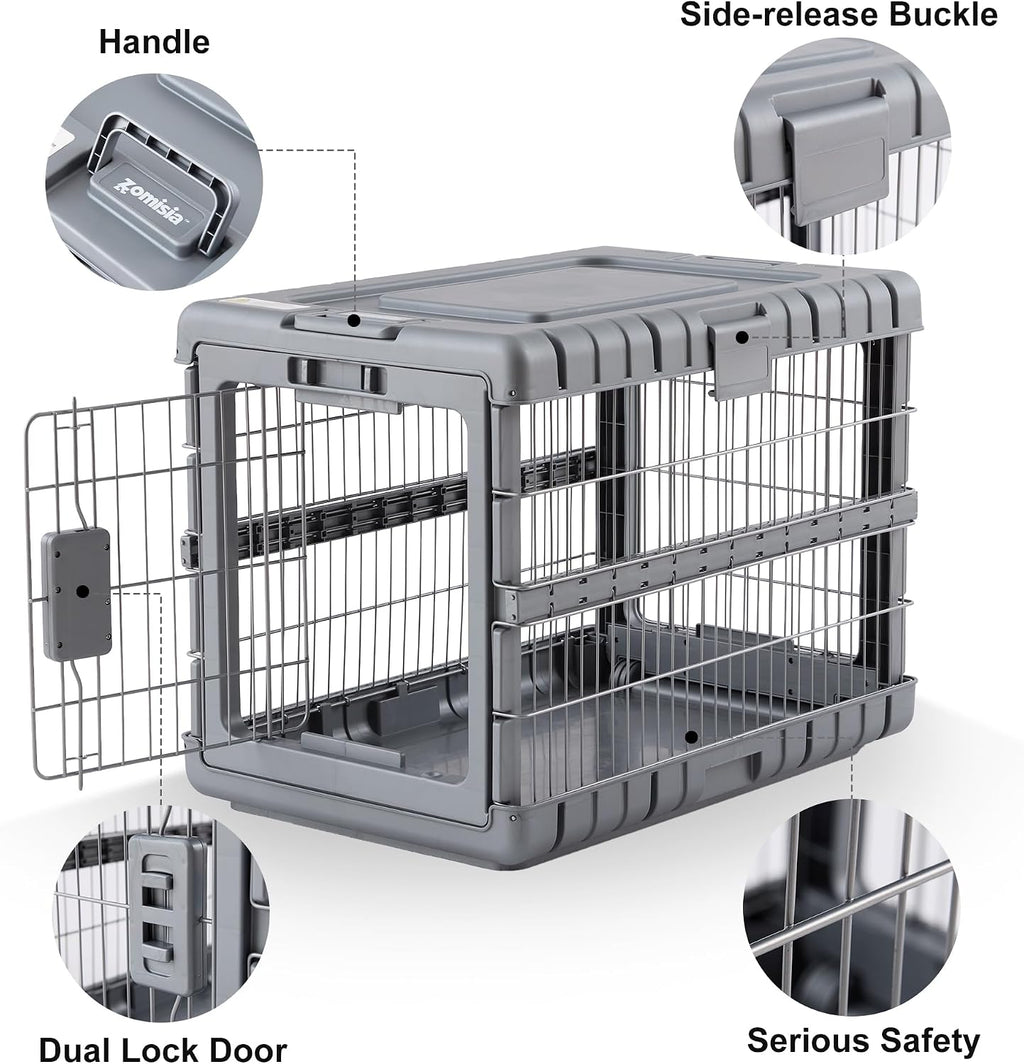 Jaula plegable para perros de 36 pulgadas de largo para perros
