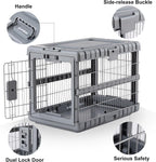 Jaula plegable para perros de 36 pulgadas de largo para perros