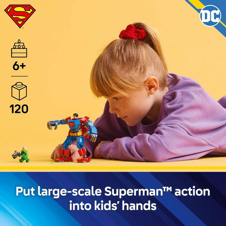LEGO DC Superman Mech vs Lex Luthor - Juguete de Superman