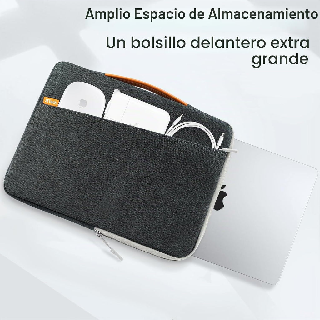 JETech Funda para portátil de 13 a 14 pulgadas, color negro, 13.3-Inch