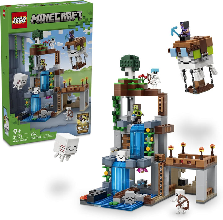 LEGO Minecraft Estación Ghast 21597 | Juguetes de construcción para...