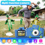 Juguetes de cámara selfie para niñas de 3 a 9 años, juguete de cámara de video digital con cubierta protectora, regalos de festival de cumpleaños de Navidad para niñas de 3 a 9 años