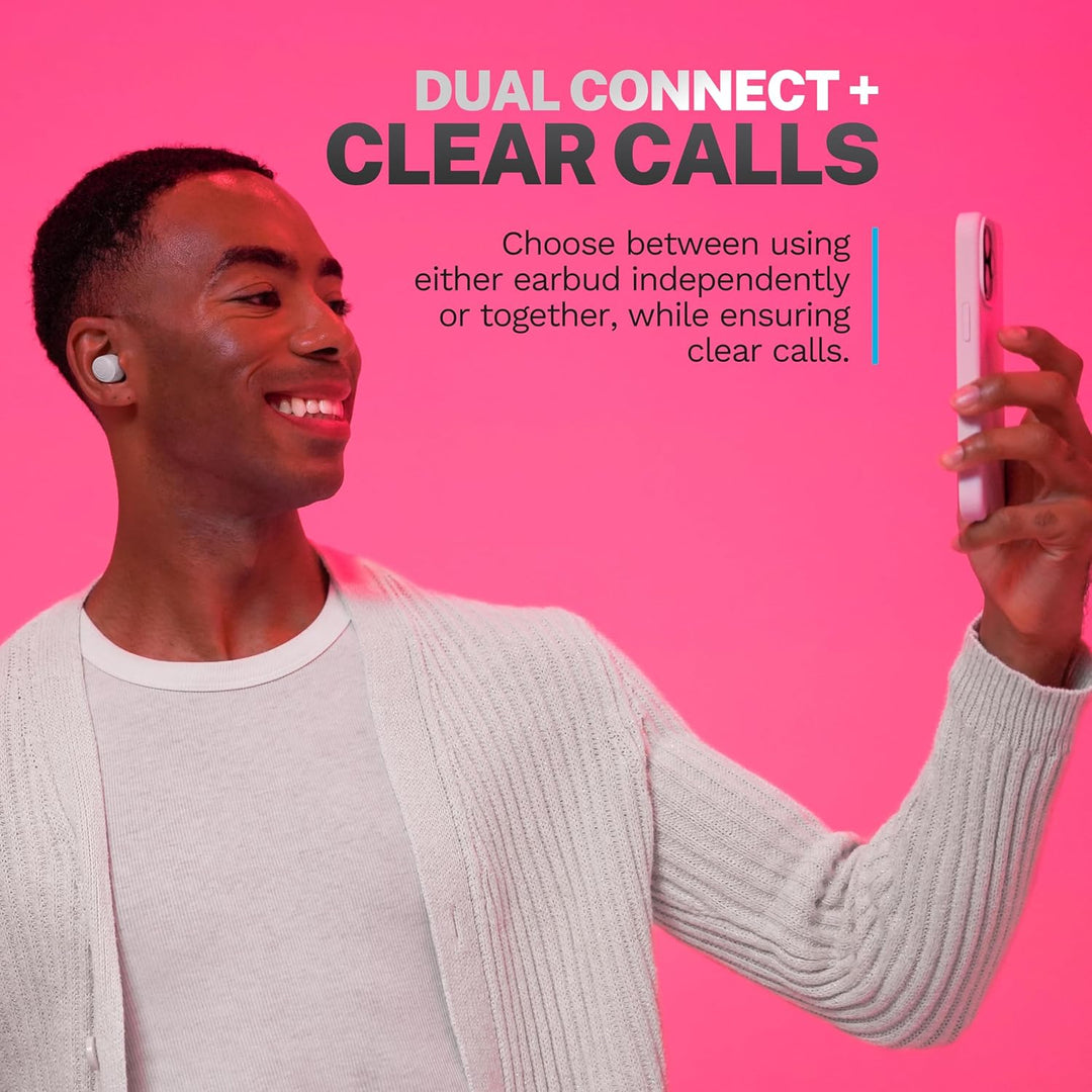 JLab Go Air Pop+ Auriculares True Wireless, Auriculares Intraaurale...
