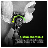 Gillette Labs con barra exfoliante de Gillette - Maquinilla de afei...
