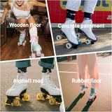 VORTRACK 78A - Ruedas para patines cuádruples paquete de 8