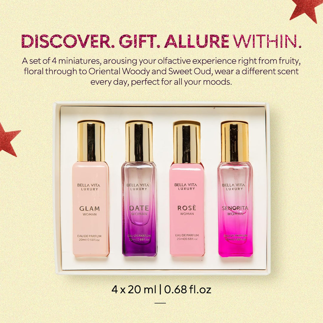 BellaVita - Set de regalo de perfume de lujo para mujer 4