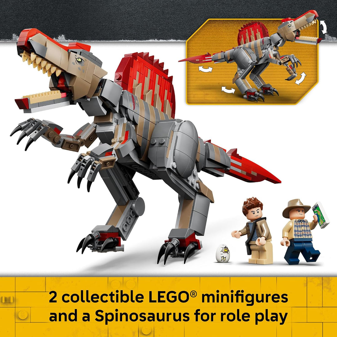 LEGO Jurassic World Huida del Dinosaurio Spinosaurus 77982 | Juguet...