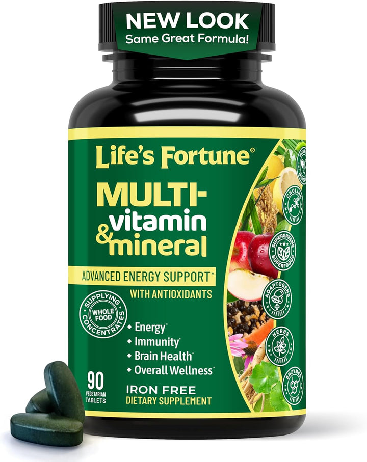 Life's Fortune Multivitamínico Fuente de Energía Totalmente Nat...
