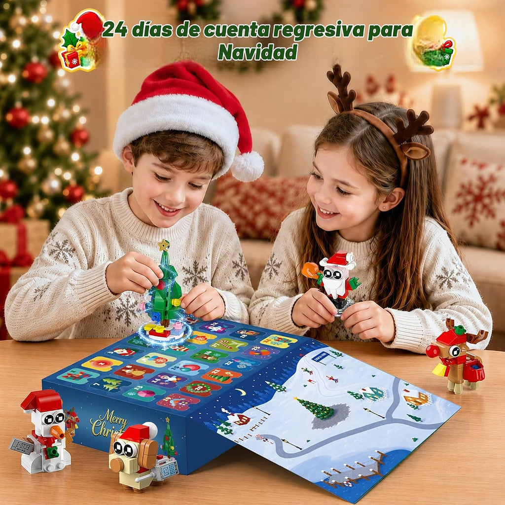INSOON Calendario de Adviento 2026 - Juego de construcción de recuerdos de