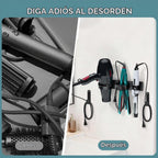 Soporte para secador de pelo montado en la pared, soporte para secadora con