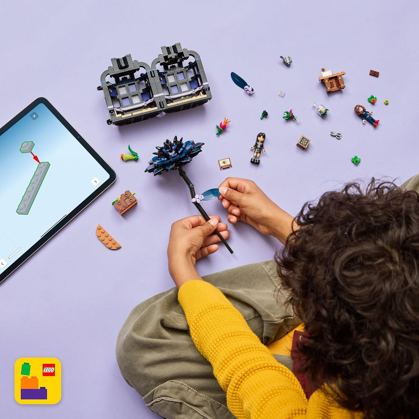 LEGO Wednesday - Juguete de construcción de flores de