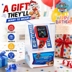 Reloj inteligente Accutime Paw Patrol con cámara para niños y bebés - Reloj inteligente interactivo para niños y niñas con juegos, grabadora de voz, calculadora, podómetro, alarma, cronómetro, con