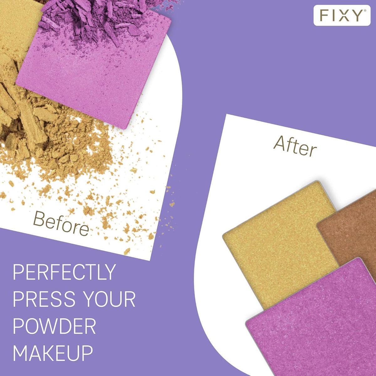 FIXY Kit de recarga de maquillaje definitivo: incluye 30 sartenes m...