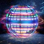 LEMATRIX Juguete de bola de orbe volador 2023, bola flotante Boomerang Fly Fidget Spinner, juguetes geniales regalos para niños y niñas de 6, 7, 8, 9, 10, 11, 12 años, niños y adolescentes, mini dron de mano, globo cósmico, juguetes para interiores y exte