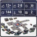 Juego de mesa sin escape, juego de mesa de estrategia para adultos, familia, fiesta, juego de laberinto de traidor de sabotaje espacial estratégico único con azulejos, diversión para niños, adolescentes, adultos, de 2 a 8 jugadores