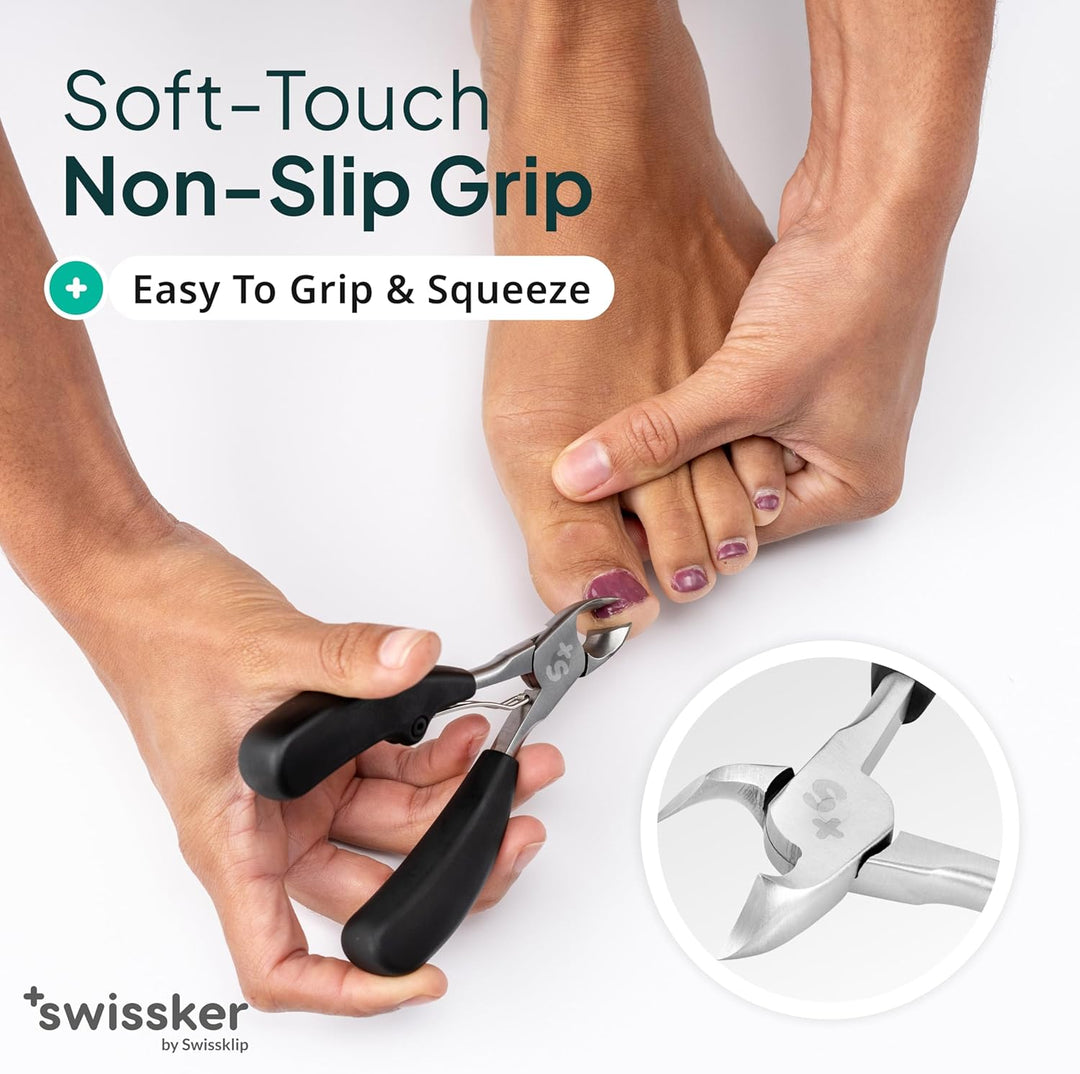 Swissker by Swissklip Cortaúñas para Uñas de los Pies I Cortaúñas R...