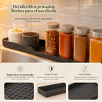 TEO Estante superior magnético de silicona para estufa, estante para