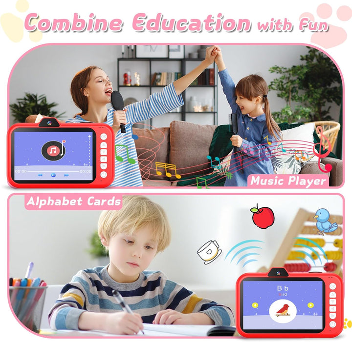Cámara para niños de CHAKEYAKE, cámara digital para niños pequeños...