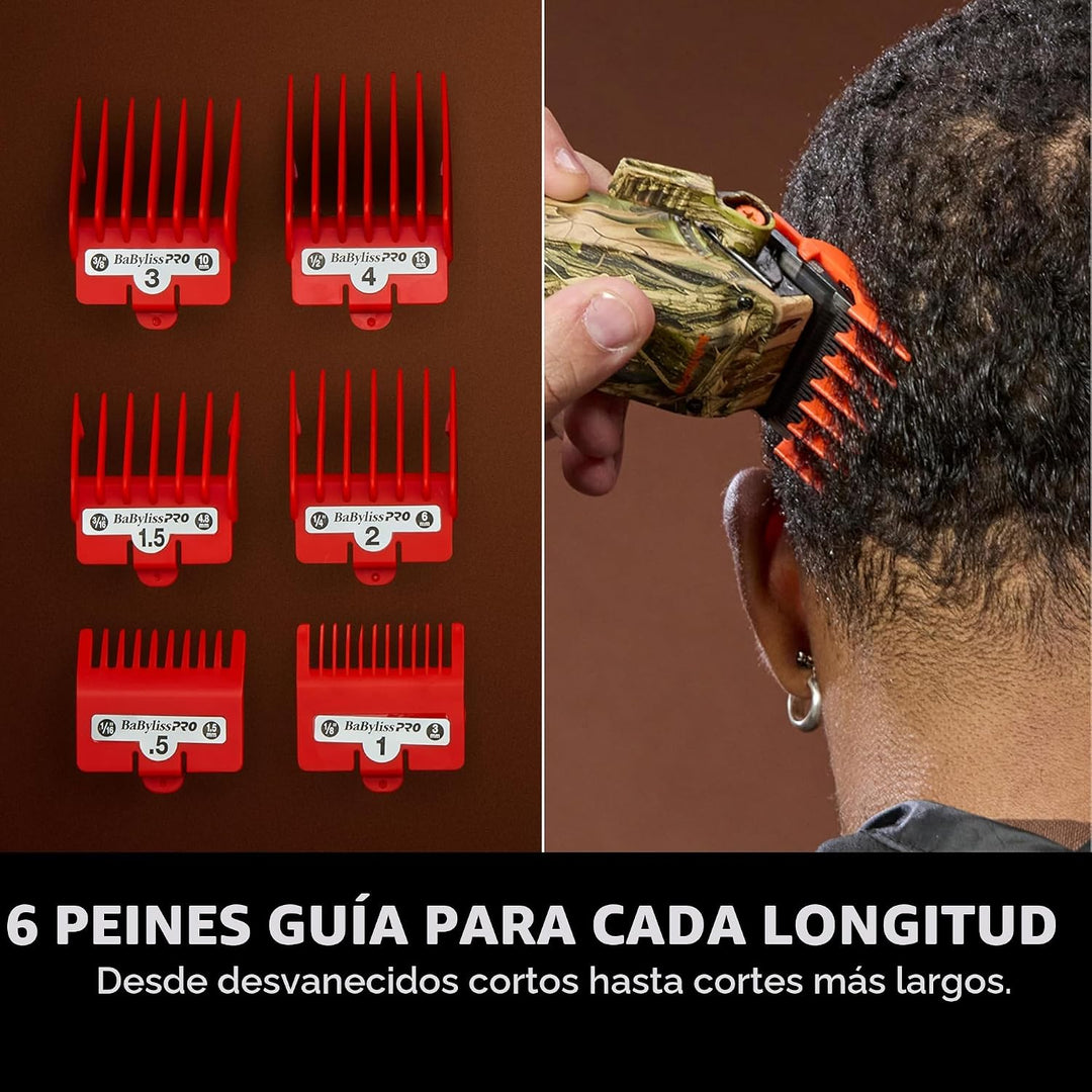 BaBylissPRO Cortapelos compacto LO-PROFX de alto rendimiento para c...