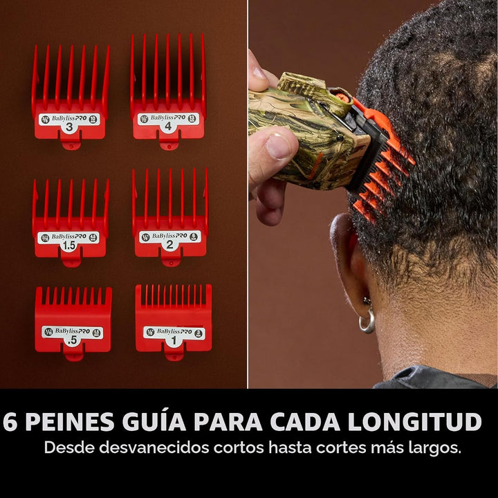 BaBylissPRO Cortapelos compacto LO-PROFX de alto rendimiento para c...