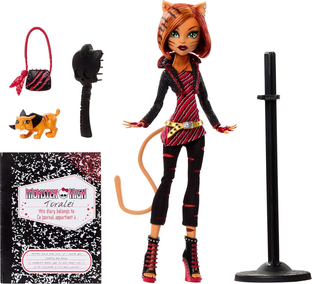 Monster High Muñeca Boo-riginal Creeproduction, Toralei Reproducció...