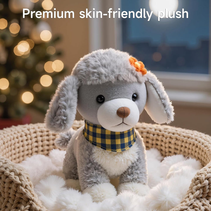 TUMAMA Juguete electrónico interactivo para cachorros de peluche, l...