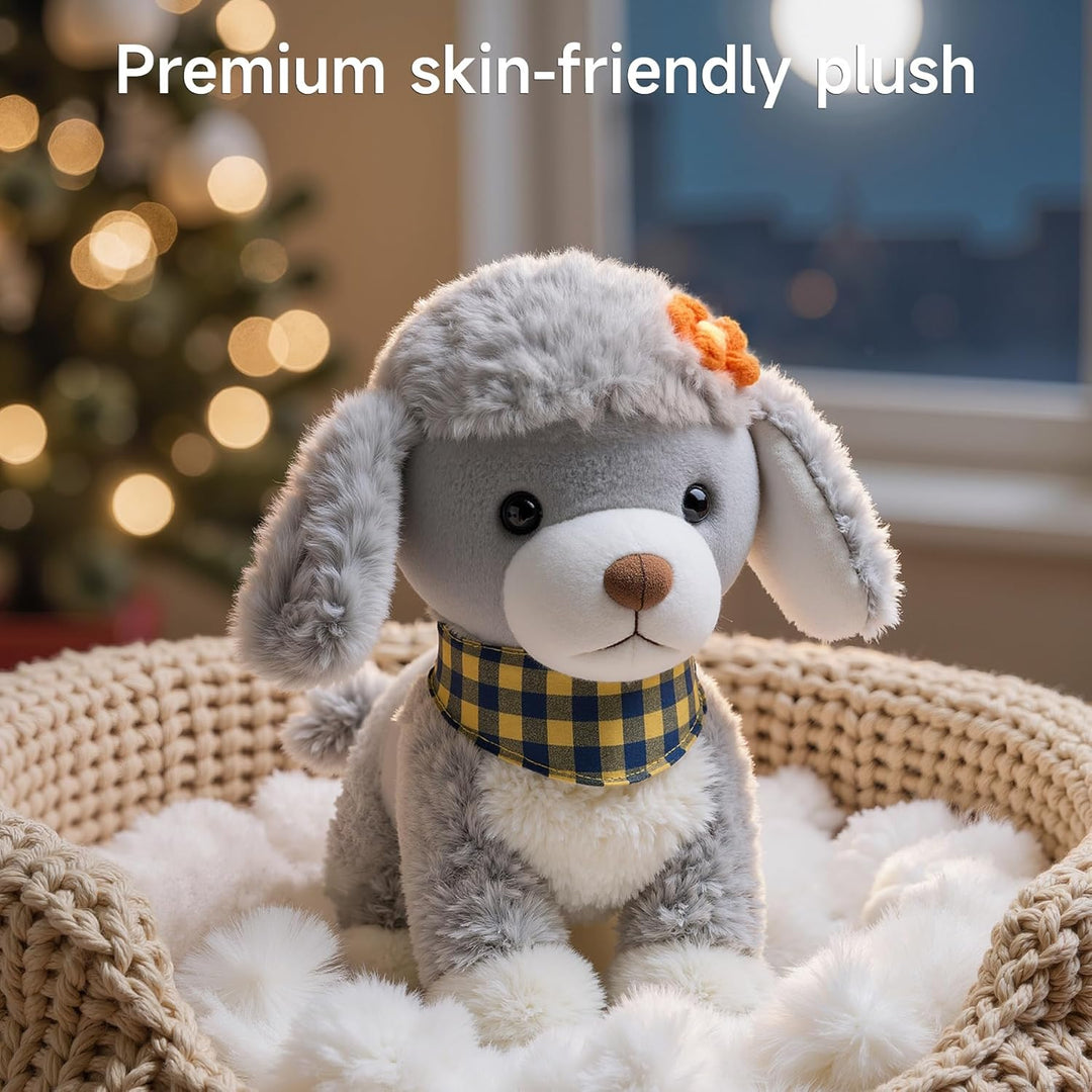 TUMAMA Juguete electrónico interactivo para cachorros de peluche, l...