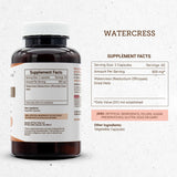 Secretos de la Tribu Berro 120 Cápsulas, 800 mg, Berro (Nasturtium...