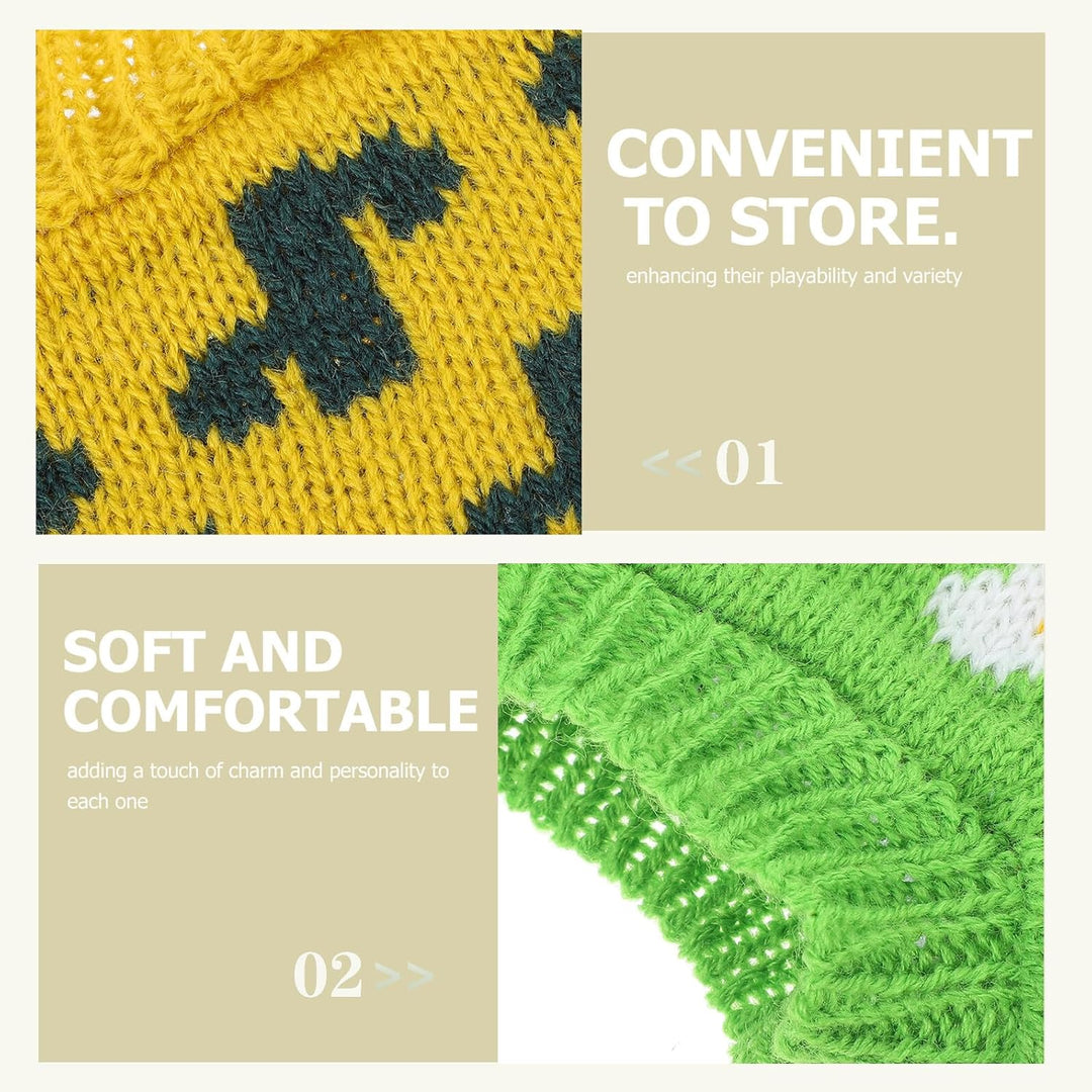 ifundom 2 piezas de ropa de muñeca de oso de dibujos