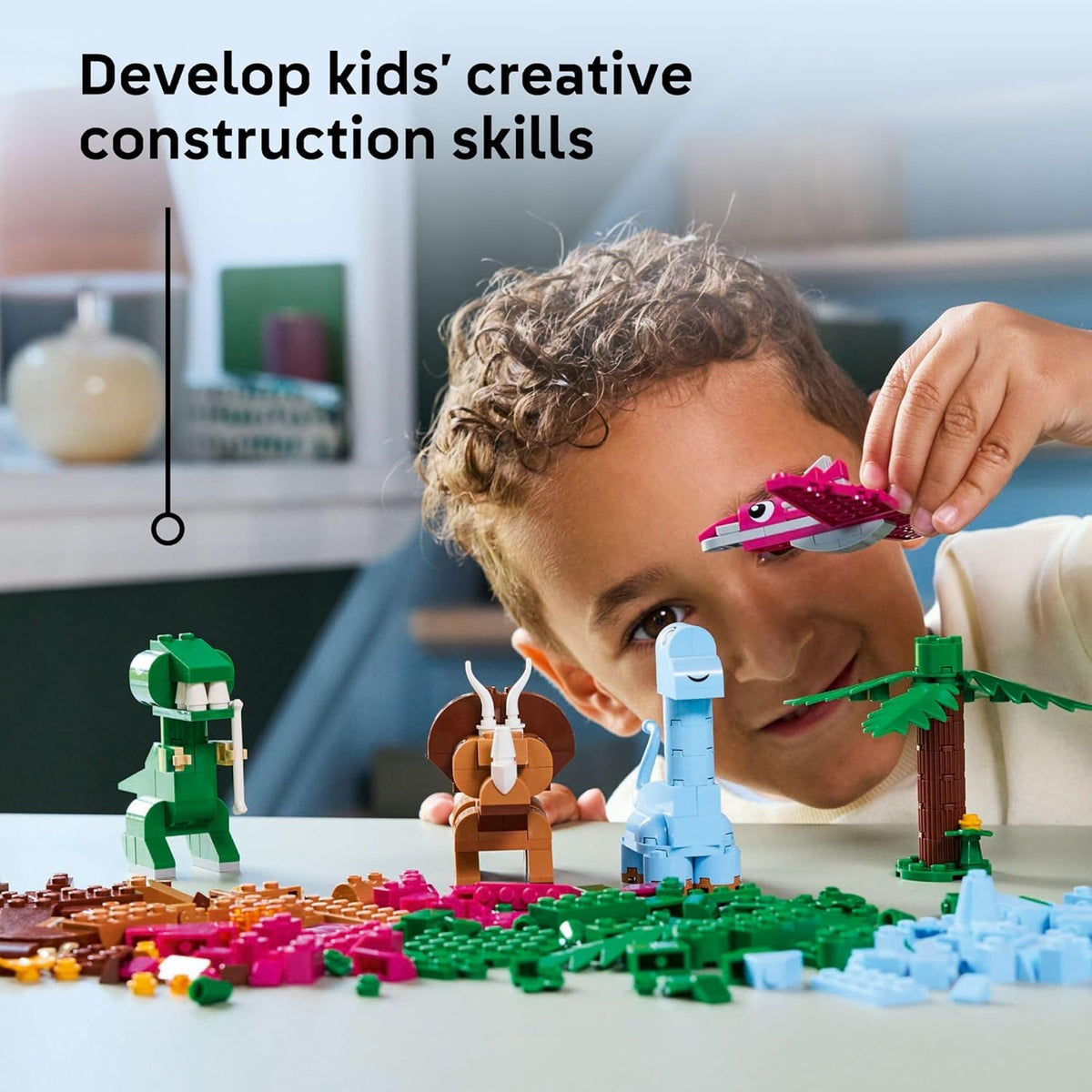 LEGO Juguete clásico de dinosaurios creativos juguete de