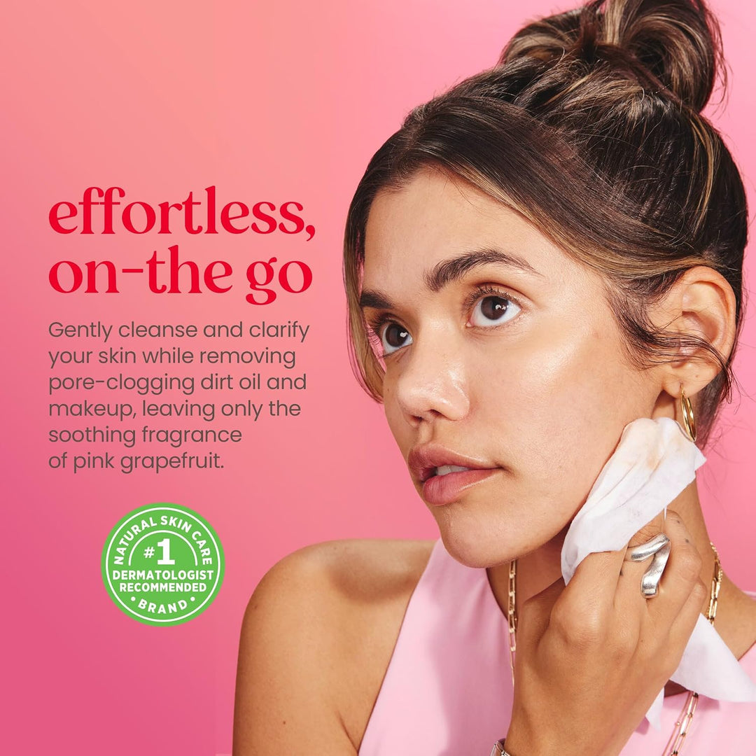 Toallitas de limpieza facial para piel sensible de Burt\u2019s Bees