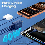 Bloques de carga rápida del teléfono del cargador del cargador de la pared