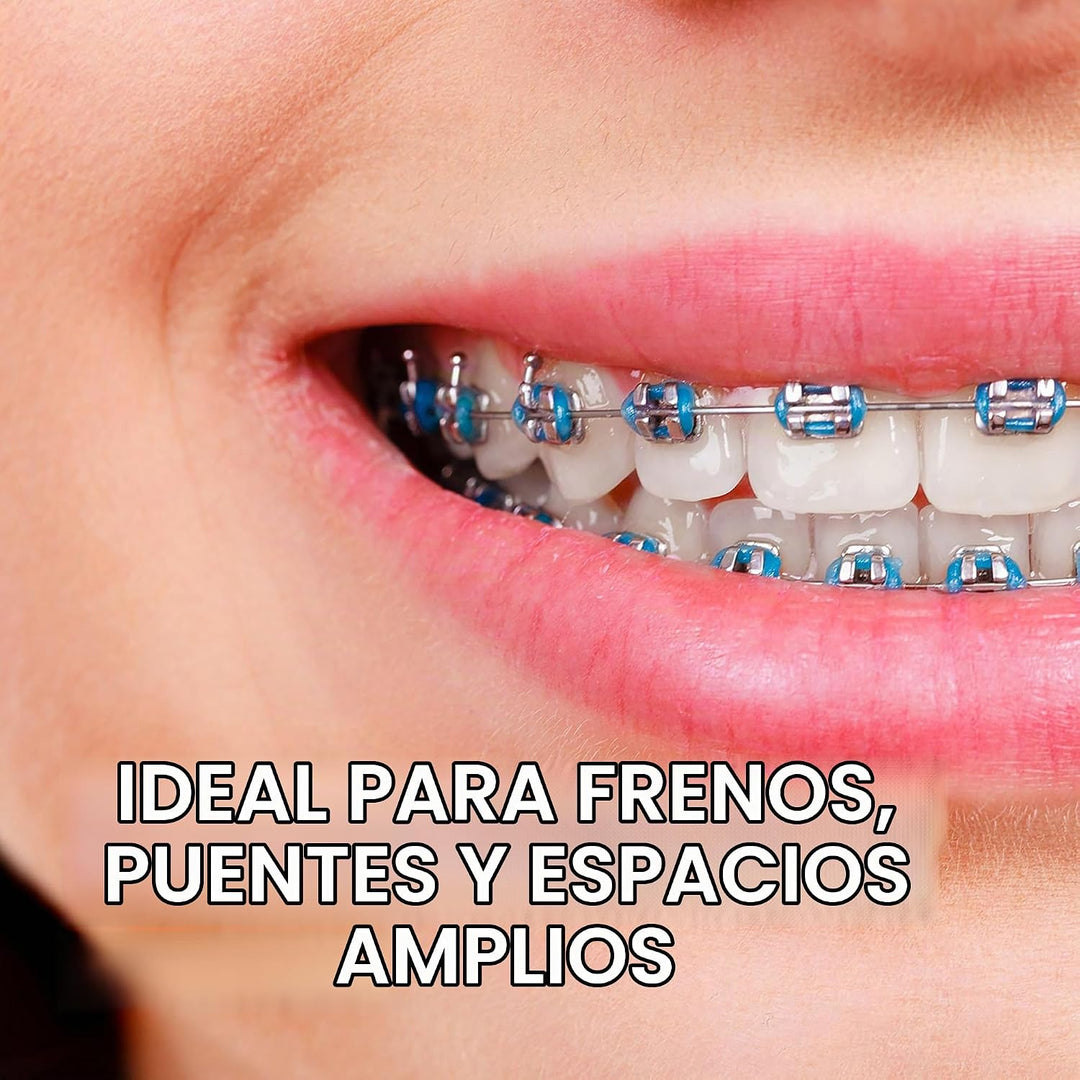 Oral-B Super hilo dental precortado, sabor menta, paquete de 50 uni...